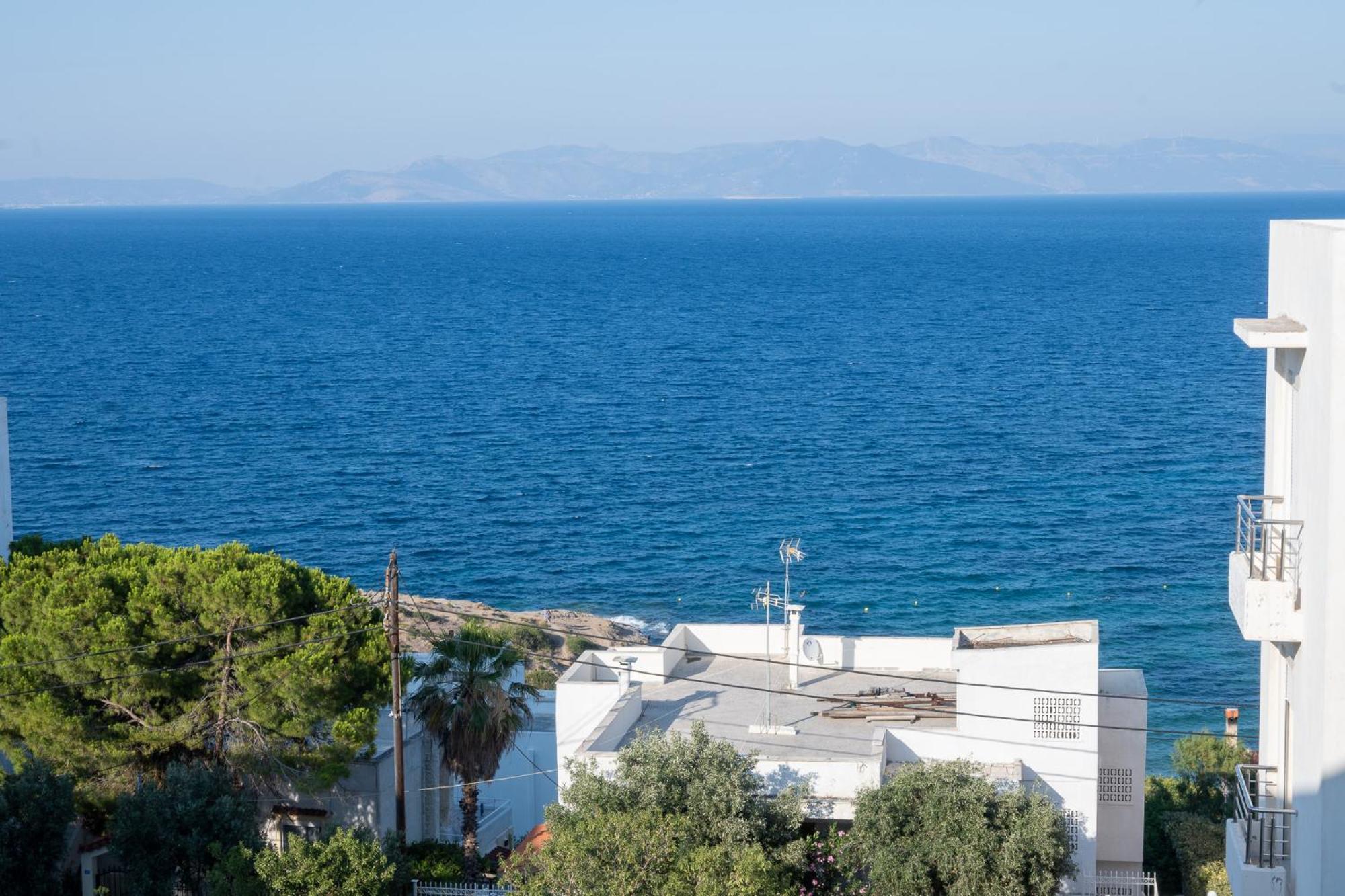 Unbeatable View, Family Apartment Rafína Exterior foto